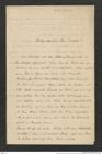Nachlass Franz Steindachner, Brief von Eduard Graeffe an Franz Steindachner (27.09.1883), Inv.Nr. 173.09, Seite 1